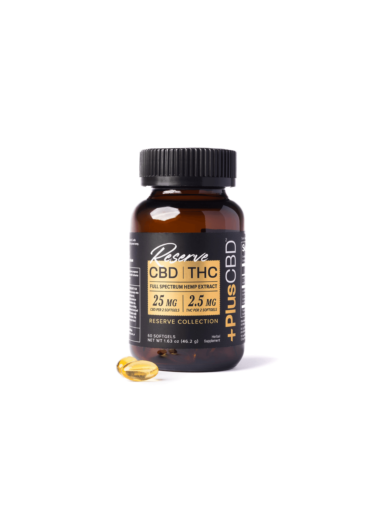 PlusCBD Reserve Softgel Capsules